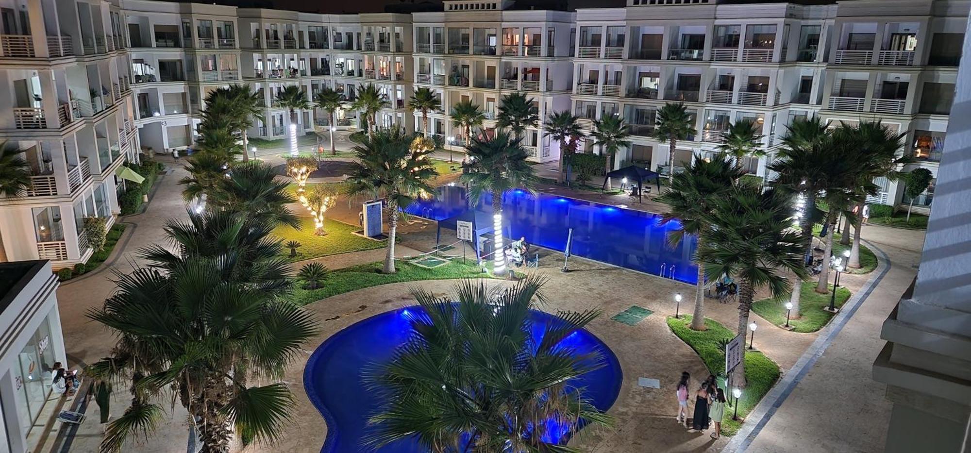Costa Beach Lux Family Apartment With Pools Bouznika Eksteriør bilde