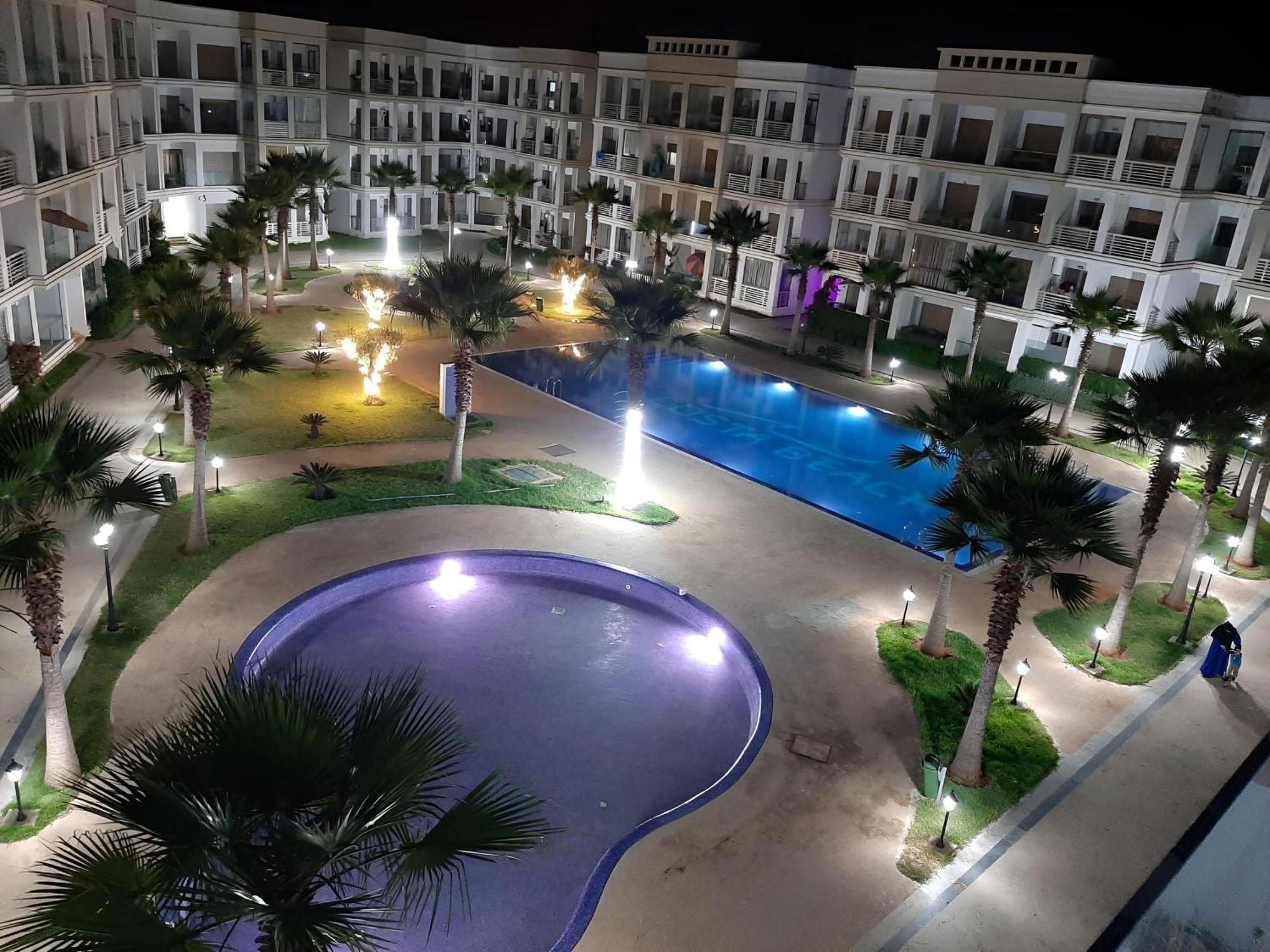 Costa Beach Lux Family Apartment With Pools Bouznika Eksteriør bilde